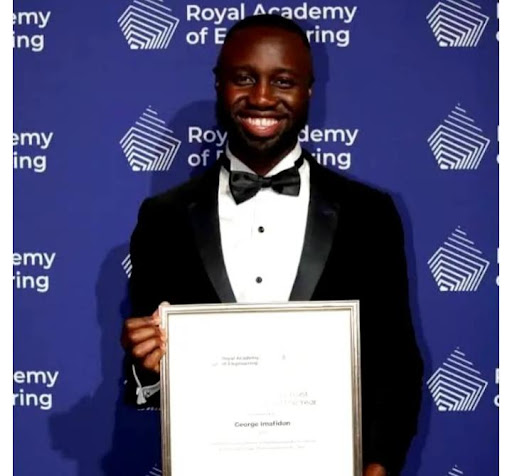 UK-based Nigerian Wins Sir George Macfarlane Medal for Overall Young Engineer